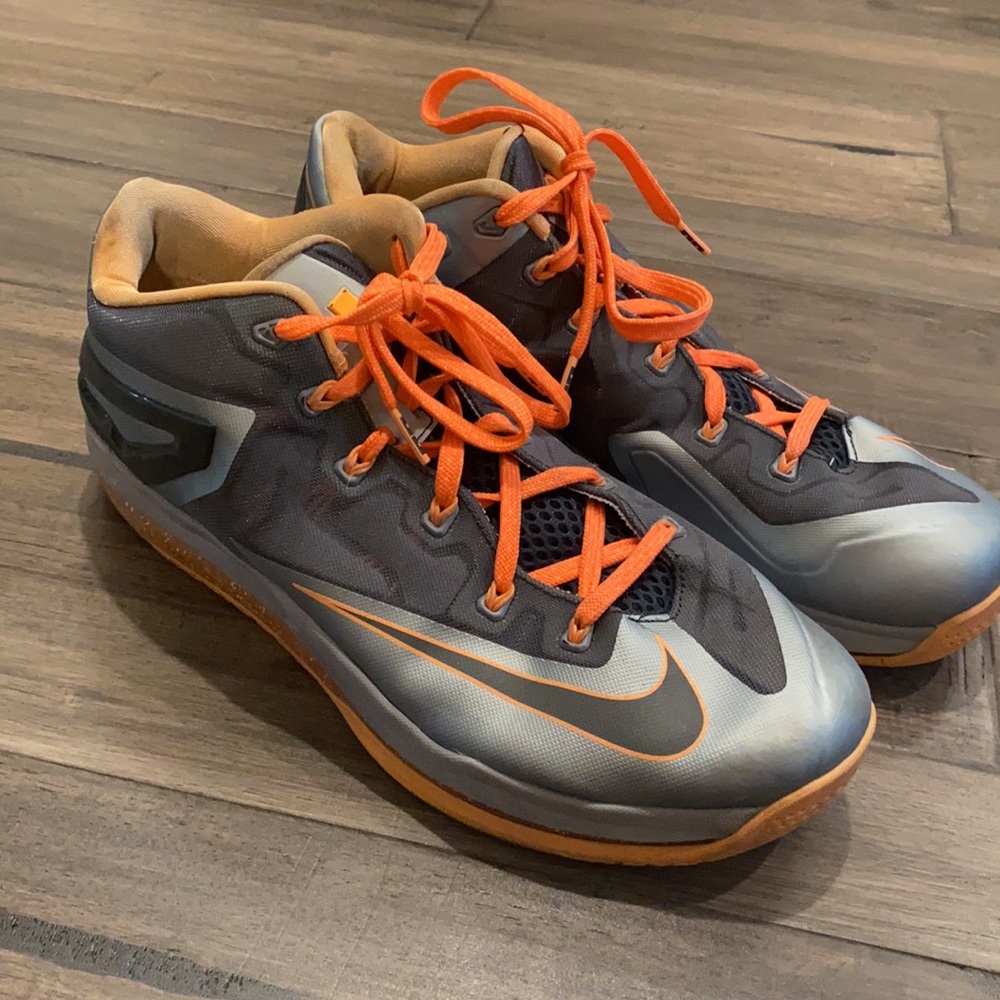 lebron 11 low orange